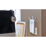 TP-Link RE450 Netværksgentager Hvid 10, 100, 1000 Mbit/s, Repeater Hvid, Netværksgentager, 1300 Mbit/s, 10,100,1000 Mbit/s, Windows 10, Windows 2000, Windows 7, Windows 8, Windows 8.1, Windows 98SE, Windows NT, Windows XP, Ekstern, 10/100/1000Base-T(X)