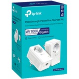 TP-Link TL-PA7017P KIT Power Line netværksadapter 1000 Mbit/s Ethernet LAN Hvid 2 stk, PowerLAN Hvid, 1000 Mbit/s, IEEE 1901, IEEE 802.3, IEEE 802.3ab, IEEE 802.3u, Type E, Gigabit Ethernet, 10,100,1000 Mbit/s, HomePlug AV2