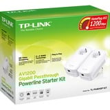 TP-Link TL-PA8010P KIT Power Line netværksadapter 1300 Mbit/s Ethernet LAN Hvid 2 stk, PowerLAN Hvid, 1300 Mbit/s, IEEE 802.3, IEEE 802.3ab, IEEE 802.3u, Type E / F, Gigabit Ethernet, 10,100,1000 Mbit/s, 10BASE-T, 100BASE-TX, 1000BASE-T