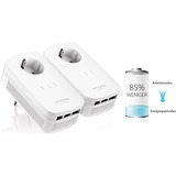 TP-Link TL-PA8030P KIT Power Line netværksadapter 1200 Mbit/s Ethernet LAN Hvid 2 stk, PowerLAN Hvid, 1200 Mbit/s, IEEE 802.3, IEEE 802.3ab, IEEE 802.3u, Gigabit Ethernet, 10,100,1000 Mbit/s, 10BASE-T, 100BASE-TX, 1000BASE-T, HomePlug AV2