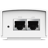 TP-Link TL-POE4824G PoE adapter Gigabit Ethernet 48 V, Strømforsyning Hvid, Gigabit Ethernet, 10,100,1000 Mbit/s, Hvid, 100 m, Strøm, FCC, CE, RoHS