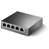 TP-Link TL-SF1005P Ikke administreret Fast Ethernet (10/100) Strøm over Ethernet (PoE) Sort, Switch Ikke administreret, Fast Ethernet (10/100), Fuld duplex, Strøm over Ethernet (PoE)