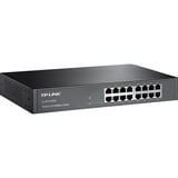 TP-Link TL-SF1016DS netværksswitch Ikke administreret Fast Ethernet (10/100) 1U Sort Sort, Ikke administreret, Fast Ethernet (10/100), Stativ-montering, 1U