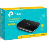 TP-Link TL-SG1005D Ikke administreret Gigabit Ethernet (10/100/1000) Sort, Switch Sort, Ikke administreret, Gigabit Ethernet (10/100/1000), Fuld duplex