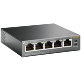 TP-Link TL-SG1005P Ikke administreret Gigabit Ethernet (10/100/1000) Strøm over Ethernet (PoE) Sort, Switch Sort, Ikke administreret, Gigabit Ethernet (10/100/1000), Strøm over Ethernet (PoE)
