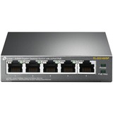 TP-Link TL-SG1005P Ikke administreret Gigabit Ethernet (10/100/1000) Strøm over Ethernet (PoE) Sort, Switch Sort, Ikke administreret, Gigabit Ethernet (10/100/1000), Strøm over Ethernet (PoE)