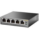 TP-Link TL-SG1005P Ikke administreret Gigabit Ethernet (10/100/1000) Strøm over Ethernet (PoE) Sort, Switch Sort, Ikke administreret, Gigabit Ethernet (10/100/1000), Strøm over Ethernet (PoE)
