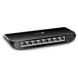 TP-Link TL-SG1008D Ikke administreret Gigabit Ethernet (10/100/1000) Sort, Switch Sort, Ikke administreret, Gigabit Ethernet (10/100/1000), Kan monteres på væggen