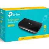 TP-Link TL-SG1008D Ikke administreret Gigabit Ethernet (10/100/1000) Sort, Switch Sort, Ikke administreret, Gigabit Ethernet (10/100/1000), Kan monteres på væggen