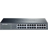 TP-Link TL-SG1024DE Administreret L2 Gigabit Ethernet (10/100/1000) 1U Sort, Switch Sort, Administreret, L2, Gigabit Ethernet (10/100/1000), Stativ-montering, 1U