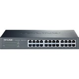 TP-Link TL-SG1024D Ikke administreret Gigabit Ethernet (10/100/1000) Grå, Switch Ikke administreret, Gigabit Ethernet (10/100/1000), Fuld duplex, Stativ-montering, Detail