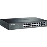 TP-Link TL-SG1024D Ikke administreret Gigabit Ethernet (10/100/1000) Grå, Switch Ikke administreret, Gigabit Ethernet (10/100/1000), Fuld duplex, Stativ-montering, Detail