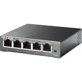 TP-Link TL-SG105E Administreret L2 Gigabit Ethernet (10/100/1000) Sort, Switch Administreret, L2, Gigabit Ethernet (10/100/1000)