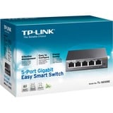 TP-Link TL-SG105E netværksswitch Administreret L2 Gigabit Ethernet (10/100/1000) Sort Administreret, L2, Gigabit Ethernet (10/100/1000)