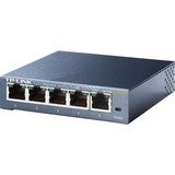 TP-Link TL-SG105 Ikke administreret Gigabit Ethernet (10/100/1000) Sort, Switch grå, Ikke administreret, Gigabit Ethernet (10/100/1000), Fuld duplex