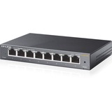 TP-Link TL-SG108E Administreret L2 Gigabit Ethernet (10/100/1000) Sort, Switch Sort, Administreret, L2, Gigabit Ethernet (10/100/1000)