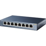 TP-Link TL-SG108 Ikke administreret Gigabit Ethernet (10/100/1000) Sort, Switch grå, Ikke administreret, Gigabit Ethernet (10/100/1000), Fuld duplex