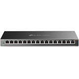 TP-Link TL-SG116E Ikke administreret L2 Gigabit Ethernet (10/100/1000) Sort, Switch Sort, Ikke administreret, L2, Gigabit Ethernet (10/100/1000), Fuld duplex