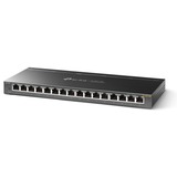 TP-Link TL-SG116E Ikke administreret L2 Gigabit Ethernet (10/100/1000) Sort, Switch Sort, Ikke administreret, L2, Gigabit Ethernet (10/100/1000), Fuld duplex