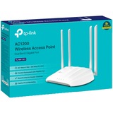 TP-Link TL-WA1201 867 Mbit/s Hvid Strøm over Ethernet (PoE), Adgangspunktet 867 Mbit/s, 300 Mbit/s, 867 Mbit/s, 10,100,1000 Mbit/s, IEEE 802.11a, IEEE 802.11ac, IEEE 802.11b, IEEE 802.11g, IEEE 802.11n, 10/100/1000Base-T(X)