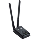 TP-Link TL-WN8200ND netværkskort WLAN 300 Mbit/s, Wi-Fi-adapter Sort, Trådløs, USB, WLAN, Wi-Fi 4 (802.11n), 300 Mbit/s, Sort