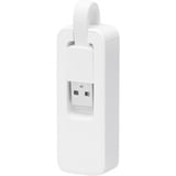 TP-Link UE200 netværkskort Ethernet 100 Mbit/s, Adapter Hvid, Ledningsført, USB, Ethernet, 100 Mbit/s, Blå, Hvid