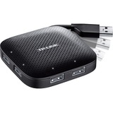 TP-Link UH400 interface hub USB 3.2 Gen 1 (3.1 Gen 1) Type-A 5000 Mbit/s Sort, USB hub USB 3.2 Gen 1 (3.1 Gen 1) Type-A, USB 3.2 Gen 1 (3.1 Gen 1) Type-A, 5000 Mbit/s, Sort, 71 mm, 71 mm