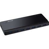 TP-Link UH700 USB 3.2 Gen 1 (3.1 Gen 1) Micro-B 5000 Mbit/s Sort, USB hub Sort, USB 3.2 Gen 1 (3.1 Gen 1) Micro-B, USB 3.2 Gen 1 (3.1 Gen 1) Type-A, 5000 Mbit/s, Sort, 1 m, USB