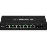 Ubiquiti EdgeSwitch 10XP Administreret L2 Gigabit Ethernet (10/100/1000) Strøm over Ethernet (PoE) Sort Sort, Administreret, L2, Gigabit Ethernet (10/100/1000), Strøm over Ethernet (PoE), Stativ-montering