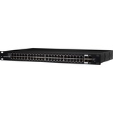 Ubiquiti EdgeSwitch 48 750W Administreret L2/L3 Gigabit Ethernet (10/100/1000) Strøm over Ethernet (PoE) 1U Sort Administreret, L2/L3, Gigabit Ethernet (10/100/1000), Strøm over Ethernet (PoE), Stativ-montering, 1U
