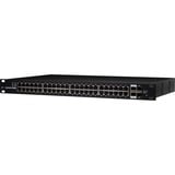 Ubiquiti EdgeSwitch 48 750W Administreret L2/L3 Gigabit Ethernet (10/100/1000) Strøm over Ethernet (PoE) 1U Sort Administreret, L2/L3, Gigabit Ethernet (10/100/1000), Strøm over Ethernet (PoE), Stativ-montering, 1U