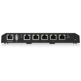 Ubiquiti EdgeSwitch 5XP Administreret Gigabit Ethernet (10/100/1000) Strøm over Ethernet (PoE) Sort Sort, Administreret, Gigabit Ethernet (10/100/1000), Strøm over Ethernet (PoE), Kan monteres på væggen