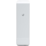 Ubiquiti NSM2 WLAN adgangspunkt 150 Mbit/s Hvid Strøm over Ethernet (PoE), Antenne 150 Mbit/s, 10,100 Mbit/s, 2.4 GHz, IEEE 802.3af, 15000 m, 28 dBmW