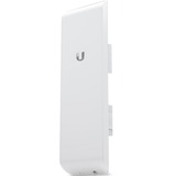 Ubiquiti NanoStation M2 Netværksbro Hvid, Antenne Netværksbro, Wi-Fi, Ethernet LAN, Hvid