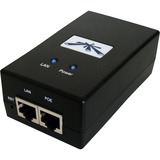 Ubiquiti POE-24-24W-G-EU PoE adapter Gigabit Ethernet 24 V, PoE injektor Sort, Gigabit Ethernet, 10,100,1000 Mbit/s, Sort, 24 V, 100 - 240 V, 50/60 Hz