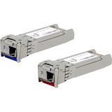 Ubiquiti UF-SM-10G-S-20 modul til netværksmodtager Fiberoptisk 10000 Mbit/s SFP+ 1330 nm, Transceiver Fiberoptisk, 10000 Mbit/s, SFP+, LC, 10000 m, 1330 nm