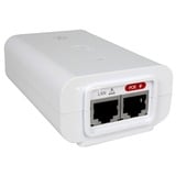 Ubiquiti U-POE-AF PoE adapter Gigabit Ethernet 48 V, PoE injektor Gigabit Ethernet, 1000 Mbit/s, Hvid, CE, FCC, IC, UL, 48 V, 100-240 V