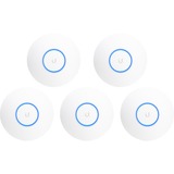 Ubiquiti UniFi AC HD 1700 Mbit/s Hvid Strøm over Ethernet (PoE), Adgangspunktet Hvid, 1700 Mbit/s, IEEE 802.11a, IEEE 802.11ac, IEEE 802.11b, IEEE 802.11g, IEEE 802.11n, IEEE 802.1Q, IEEE 802.3at, AES, TKIP, WEP, WPA, WPA-PSK, WPA2, USB Type-C, 17 W, Loft, Væg