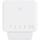 Ubiquiti UniFi USW‑FLEX Administreret L2 Gigabit Ethernet (10/100/1000) Strøm over Ethernet (PoE) Hvid, Switch Hvid, Administreret, L2, Gigabit Ethernet (10/100/1000), Fuld duplex, Strøm over Ethernet (PoE), Kan monteres på væggen