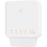 Ubiquiti UniFi USW‑FLEX Administreret L2 Gigabit Ethernet (10/100/1000) Strøm over Ethernet (PoE) Hvid, Switch Hvid, Administreret, L2, Gigabit Ethernet (10/100/1000), Fuld duplex, Strøm over Ethernet (PoE), Kan monteres på væggen