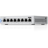 Ubiquiti UniFi US-8 Administreret L2 Gigabit Ethernet (10/100/1000) Strøm over Ethernet (PoE) Grå, Switch Administreret, L2, Gigabit Ethernet (10/100/1000), Strøm over Ethernet (PoE), Kan monteres på væggen