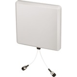 Zyxel ANT1313 antenne Retningsbestemt antenne 13 dBi Hvid, 13 dBi, 2.4 GHz, Retningsbestemt antenne, Hvid, 210 mm, 210 mm