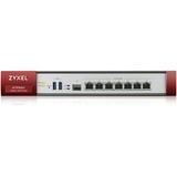 Zyxel ATP500 firewall (hardware) Desktop 2,6 Gbit/sek. 2,6 Gbit/sek., 0,9 Gbit/sek., 82,23 BUT/t, 529688,2 t, Ledningsført, 10,100,1000 Mbit/s