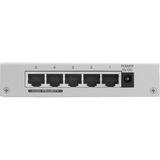 Zyxel ES-105A Ikke administreret Fast Ethernet (10/100) Sølv, Switch Sølv, Ikke administreret, Fast Ethernet (10/100), Fuld duplex