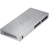 Zyxel GS1008HP Ikke administreret Gigabit Ethernet (10/100/1000) Strøm over Ethernet (PoE) Grå, Switch grå, Ikke administreret, Gigabit Ethernet (10/100/1000), Strøm over Ethernet (PoE)