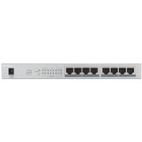 Zyxel GS1008HP Ikke administreret Gigabit Ethernet (10/100/1000) Strøm over Ethernet (PoE) Grå, Switch grå, Ikke administreret, Gigabit Ethernet (10/100/1000), Strøm over Ethernet (PoE)