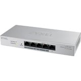 Zyxel GS1200-5 Administreret Gigabit Ethernet (10/100/1000) Sølv, Switch Sølv, Administreret, Gigabit Ethernet (10/100/1000)