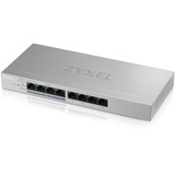 Zyxel GS1200-8HP v2 Administreret Gigabit Ethernet (10/100/1000) Strøm over Ethernet (PoE) Grå, Switch Sølv, Administreret, Gigabit Ethernet (10/100/1000), Fuld duplex, Strøm over Ethernet (PoE)