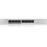 Zyxel GS1200-8HP v2 Administreret Gigabit Ethernet (10/100/1000) Strøm over Ethernet (PoE) Grå, Switch Sølv, Administreret, Gigabit Ethernet (10/100/1000), Fuld duplex, Strøm over Ethernet (PoE)