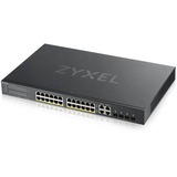 Zyxel GS1920-24HPV2 Administreret Gigabit Ethernet (10/100/1000) Strøm over Ethernet (PoE) Sort, Switch Sort, Administreret, Gigabit Ethernet (10/100/1000), Strøm over Ethernet (PoE), Stativ-montering